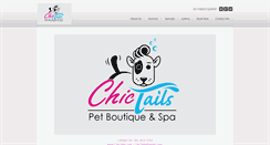 Desktop Screenshot of chictails.com