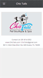 Mobile Screenshot of chictails.com